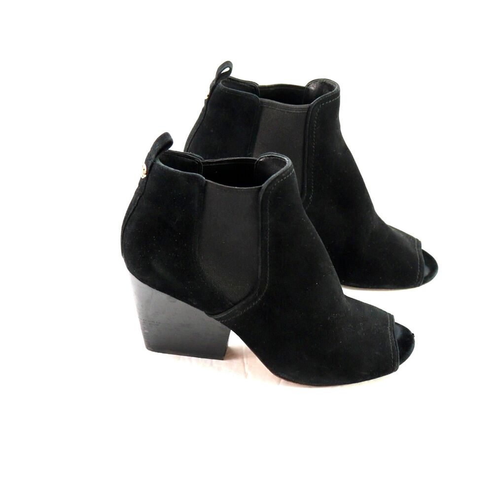 Tory Burch Gemma Open Toe Boots 8